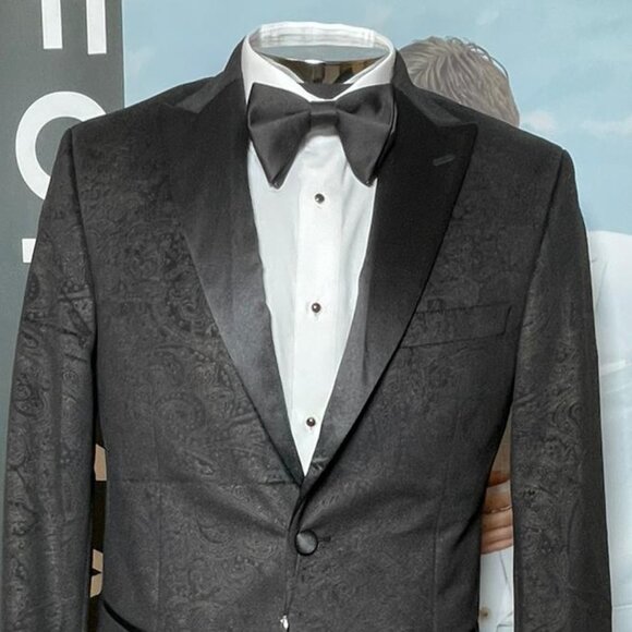 IKE BEHAR DINNER BLACK JACKET - Picture 1 of 10